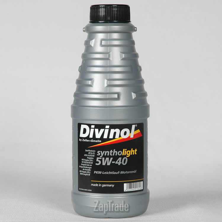 ������ �������� ����� Divinol Syntholight 5W-40,  � ��������-�������� � ������