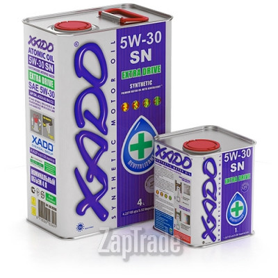 ������ �������� ����� Xado Atomic Oil 5W-30 SN,  � ��������-�������� � ������