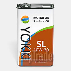 ������ �������� ����� Yokki SAE 10W30 API SL,  � ��������-�������� � ������