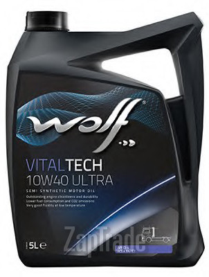 ������ �������� ����� Wolf VITALTECH 10W40 ULTRA,  � ��������-�������� � ������