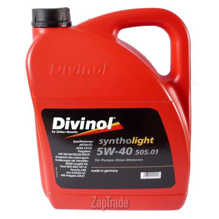 ������ �������� ����� Divinol Syntholight 505.01 SAE 5W-40,  � ��������-�������� � ������