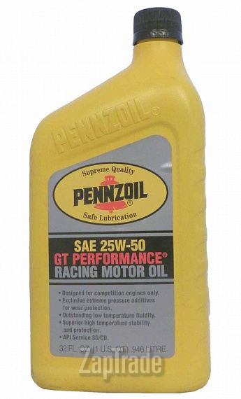 ������ �������� ����� Pennzoil GT Performance Racing Oil,  � ��������-�������� � ������