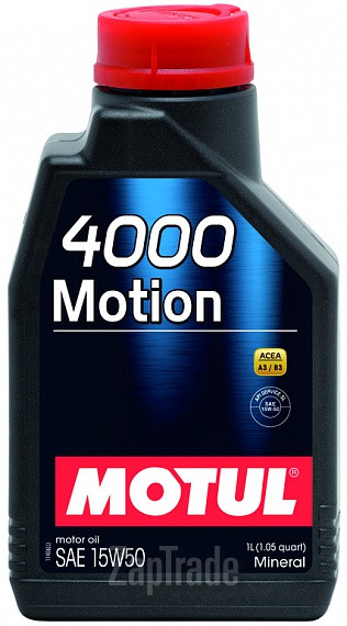 ������ �������� ����� Motul 4000 Motion 15w50,  � ��������-�������� � ������