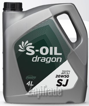 ������ �������� ����� S-oil DRAGON SJ 20W-50,  � ��������-�������� � ������