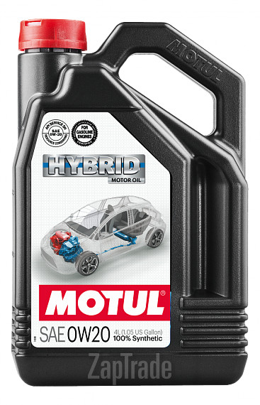 ������ �������� ����� Motul Hybrid 0W-20,  � ��������-�������� � ������