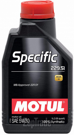 ������ �������� ����� Motul Specific 229.51,  � ��������-�������� � ������
