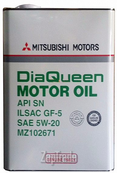 ������ �������� ����� Mitsubishi DiaQueen 5W-20,  � ��������-�������� � ������
