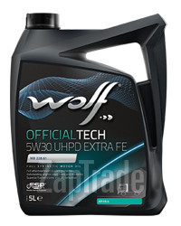 ������ �������� ����� Wolf OFFICIALTECH 5W30 UHPD EXTRA FE,  � ��������-�������� � ������