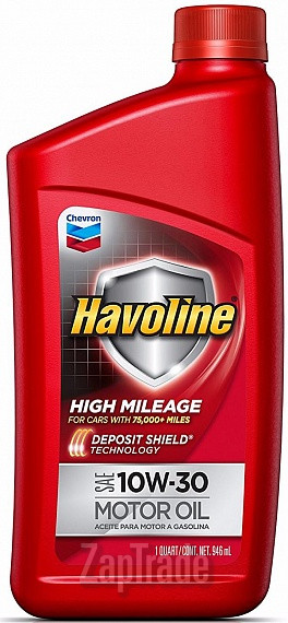 ������ �������� ����� Chevron Havoline High Mileage 10W-30,  � ��������-�������� � ������