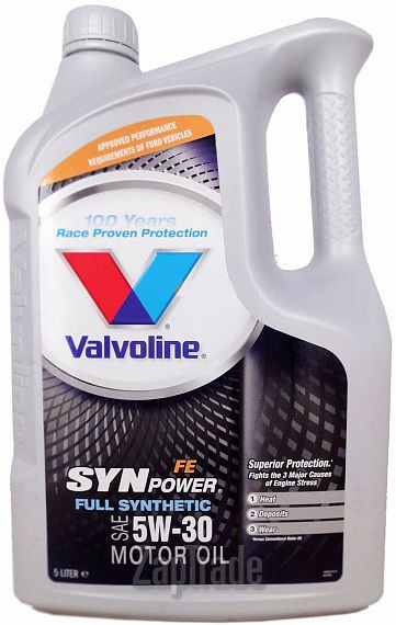 ������ �������� ����� Valvoline SynPower FE,  � ��������-�������� � ������