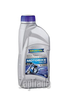 ������ �������� ����� Ravenol Motobike 4-T Ester,  � ��������-�������� � ������