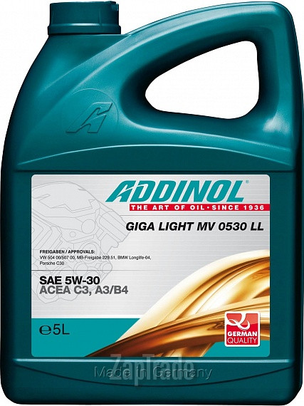 ������ �������� ����� Addinol Giga Light (Motorenol) MV 0530 LL,  � ��������-�������� � ������