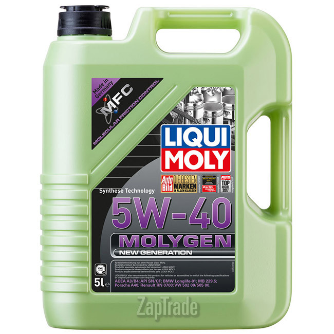 ������ �������� ����� Liqui moly Molygen New Generation,  � ��������-�������� � ������