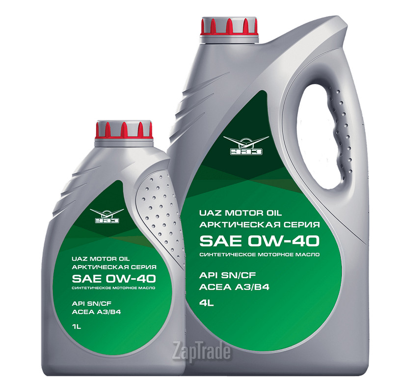 ������ �������� ����� Uaz MOTOR OIL 0W40,  � ��������-�������� � ������