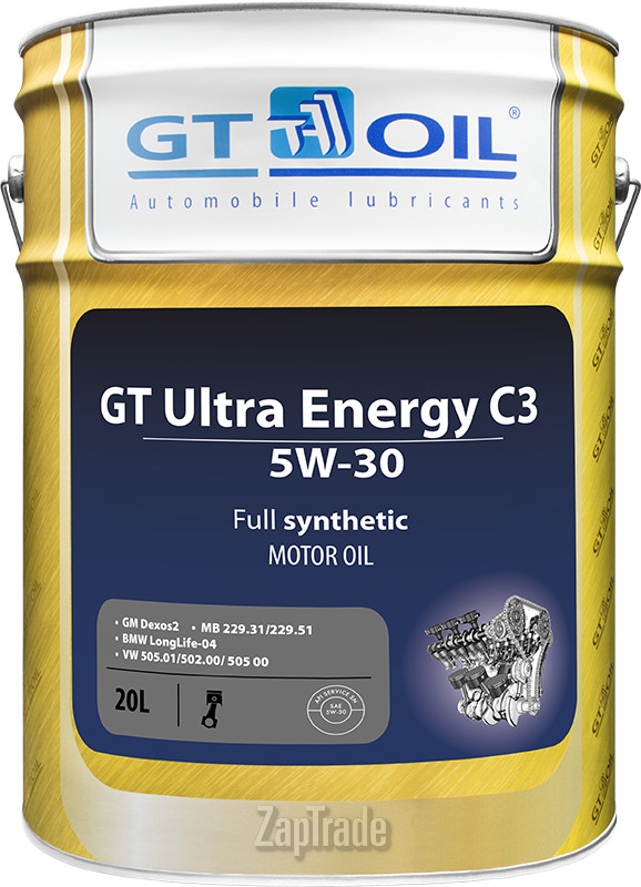 ������ �������� ����� Gt oil GT Ultra Energy C3,  � ��������-�������� � ������