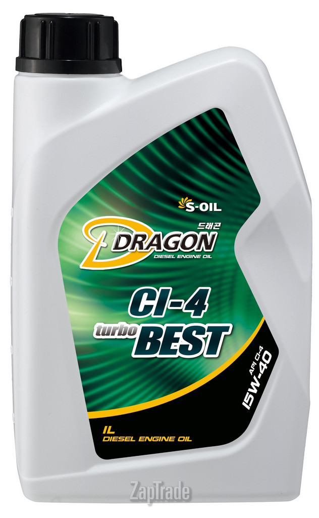 ������ �������� ����� S-oil DRAGON TURBO BEST,  � ��������-�������� � ������