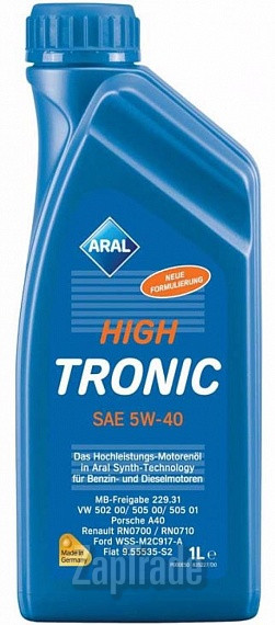 ������ �������� ����� Aral HighTronic,  � ��������-�������� � ������