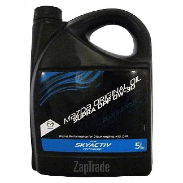 ������ �������� ����� Mazda Supra DPF 0W-30,  � ��������-�������� � ������