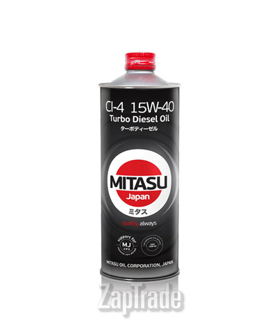 ������ �������� ����� Mitasu TURBO DIESEL CI-4 15W-40,  � ��������-�������� � ������