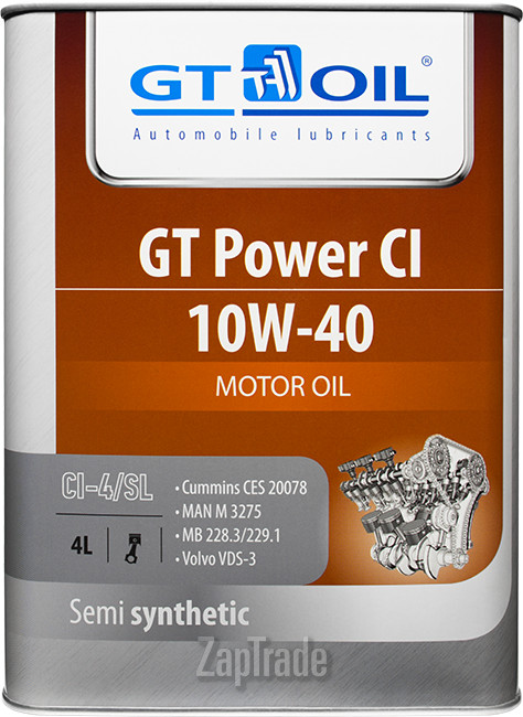 ������ �������� ����� Gt oil GT Power CI,  � ��������-�������� � ������