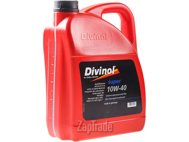 ������ �������� ����� Divinol Super 10W40,  � ��������-�������� � ������