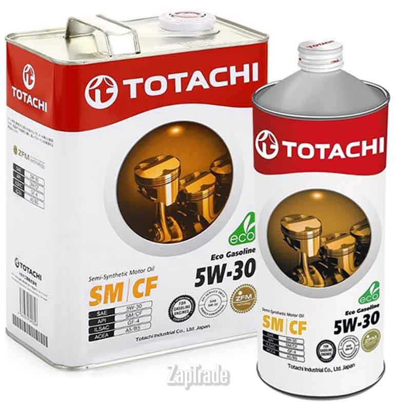 ������ �������� ����� Totachi Eco Gasoline Semi-Synthetic SM/CF 5W-30 (����� 4+1=5�),  � ��������-�������� � ������