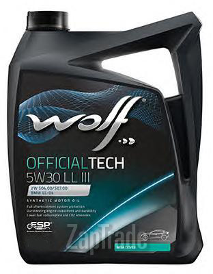 ������ �������� ����� Wolf OFFICIALTECH 5W30 LL III,  � ��������-�������� � ������