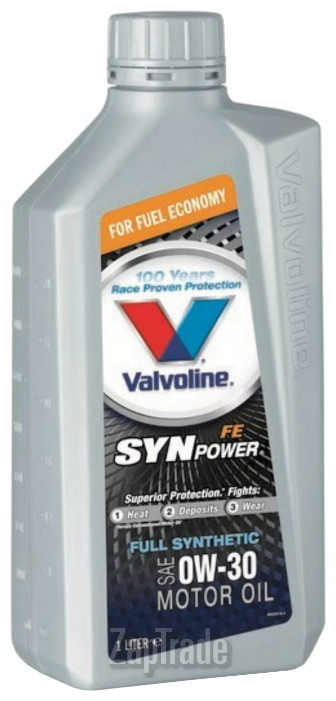 ������ �������� ����� Valvoline SYNPOWER FE SAE 0W-30, 1�,  � ��������-�������� � ������