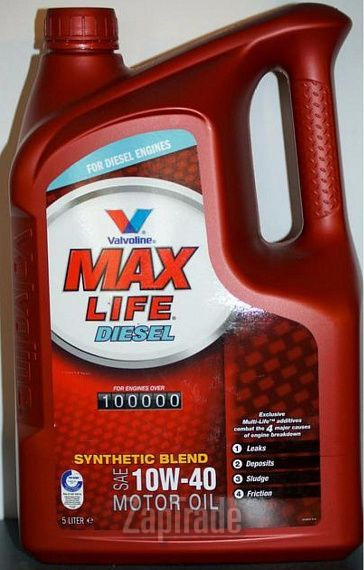 ������ �������� ����� Valvoline Maxlife Diesel,  � ��������-�������� � ������