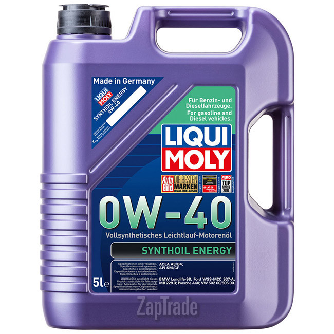 ������ �������� ����� Liqui moly Synthoil Energy,  � ��������-�������� � ������