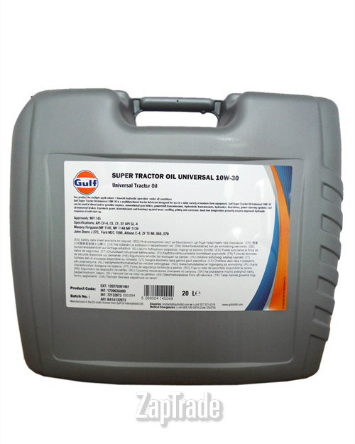 ������ �������� ����� Gulf Super Tractor Oil Universal,  � ��������-�������� � ������