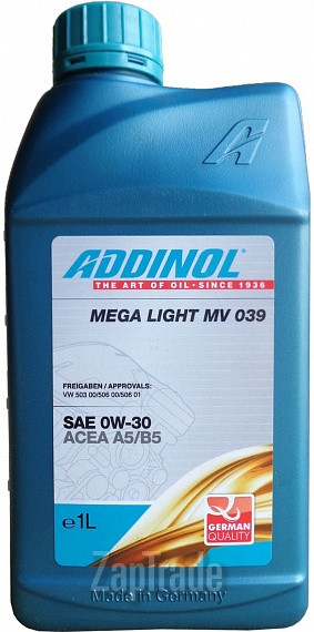 ������ �������� ����� Addinol Mega Light MV 039,  � ��������-�������� � ������