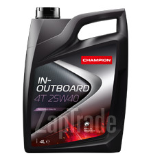 ������ �������� ����� Champion oil IN-OUTBOARD 4T 25W40,  � ��������-�������� � ������