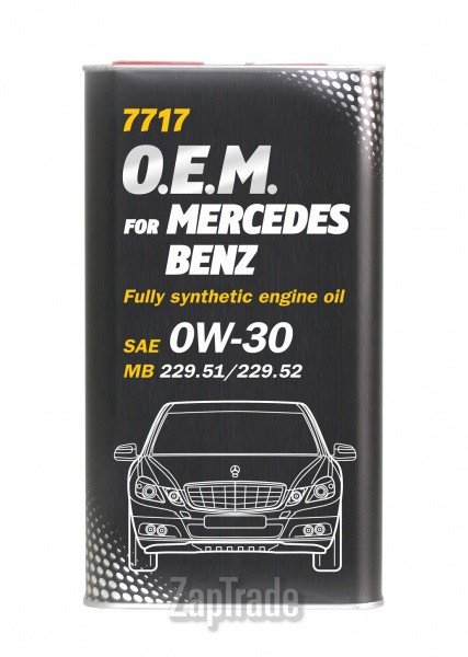 ������ �������� ����� Mannol 7717 O.E.M. for Mercedes Benz,  � ��������-�������� � ������