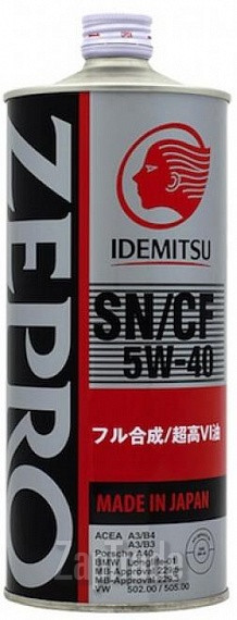 ������ �������� ����� Idemitsu Zepro Euro Spec,  � ��������-�������� � ������