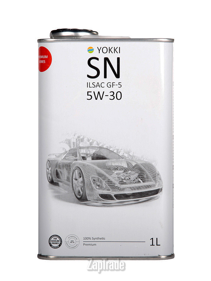 ������ �������� ����� Yokki SAE 5W30 API SN Premium,  � ��������-�������� � ������