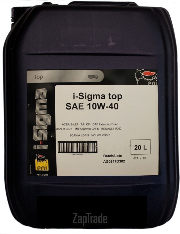 ������ �������� ����� Eni I-SIGMA TOP,  � ��������-�������� � ������