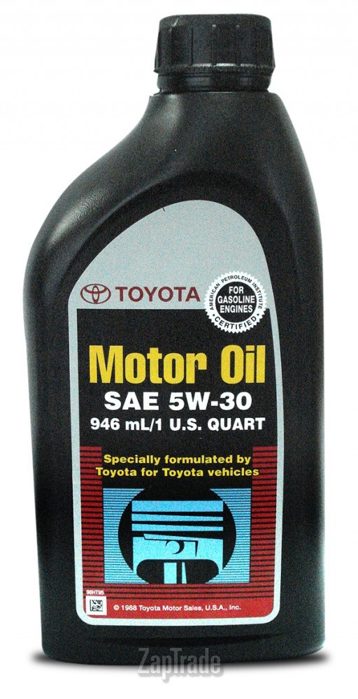 ������ �������� ����� Toyota Motor Oil 5W-30,  � ��������-�������� � ������