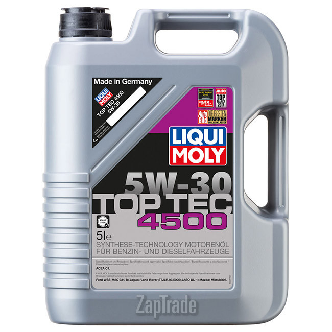������ �������� ����� Liqui moly Top Tec 4500,  � ��������-�������� � ������