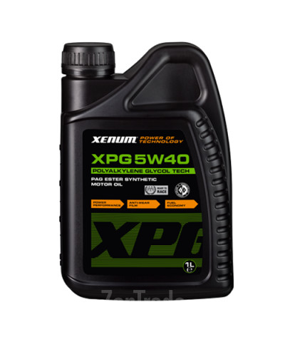 ������ �������� ����� Xenum XPG 5W40 ��������������������� �� ��������� ������ PAG,  � ��������-�������� � ������