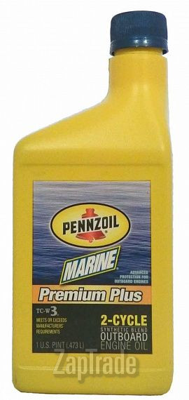 ������ �������� ����� Pennzoil Marine Premium Plus Outboard 2-Cycle,  � ��������-�������� � ������