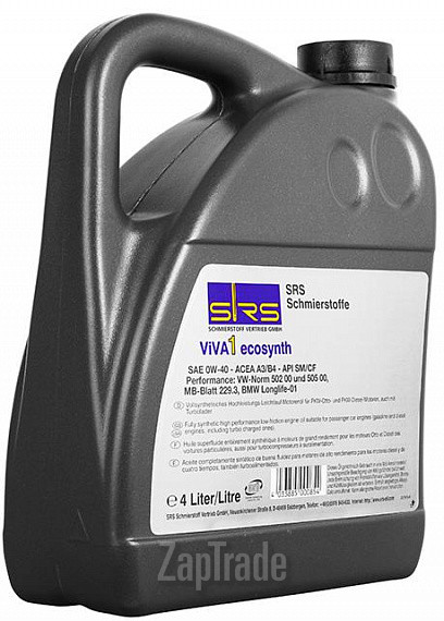 ������ �������� ����� Srs Viva 1 Ecosynth 0W-40,  � ��������-�������� � ������