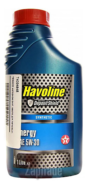 ������ �������� ����� Texaco HAVOLINE ENERGY,  � ��������-�������� � ������