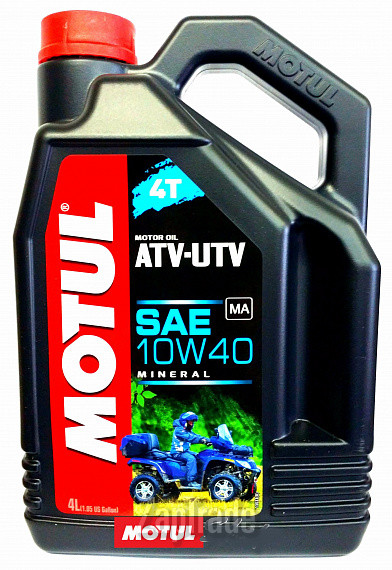 ������ �������� ����� Motul ATV-UTV 4T,  � ��������-�������� � ������