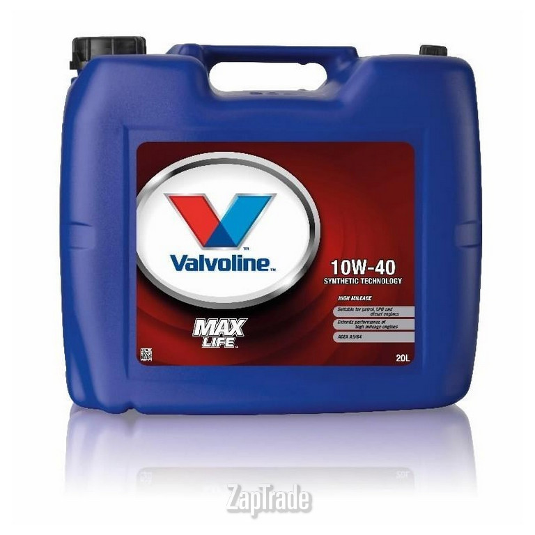 ������ �������� ����� Valvoline MAXLIFE SAE 10W-40, 20 �,  � ��������-�������� � ������