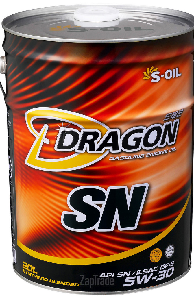 ������ �������� ����� S-oil DRAGON SN,  � ��������-�������� � ������