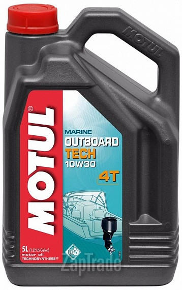 ������ �������� ����� Motul Outboard Tech 4T,  � ��������-�������� � ������