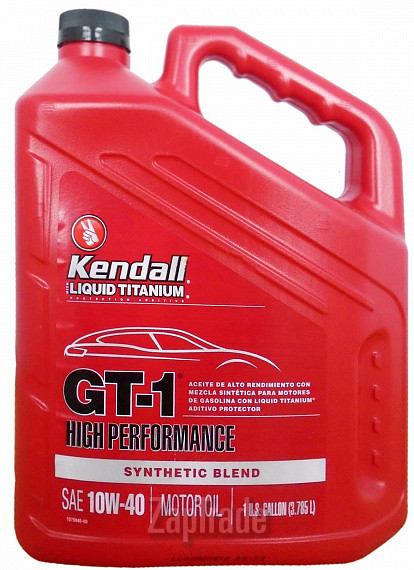 ������ �������� ����� Kendall GT-1 High Performance Motor Oil with Liquid Titanium 10W-40,  � ��������-�������� � ������