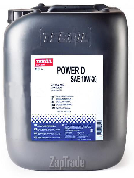 ������ �������� ����� Teboil Power D,  � ��������-�������� � ������