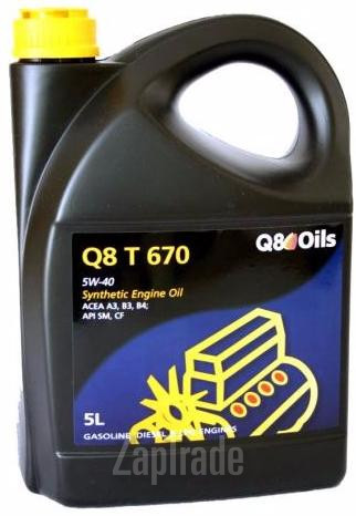������ �������� ����� Q8 T 670 5W-40,  � ��������-�������� � ������